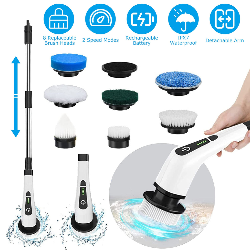Electric Spin Scrubber – Effortless Deep Cleaning in Minutes